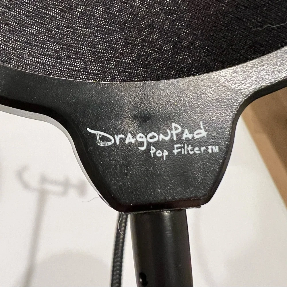 Blue Snowball Microphone & Pop Guard
